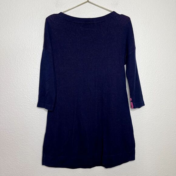 Field Flower Anthropologie Sweater Tunic Dress Small Megara Floral Twee Soft - Picture 9 of 11